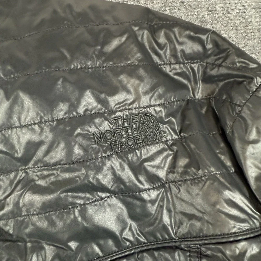 The North Face Mack Moto Jacket Mens 2XL Black  Motorcycle Nylon Quilted Outdoor